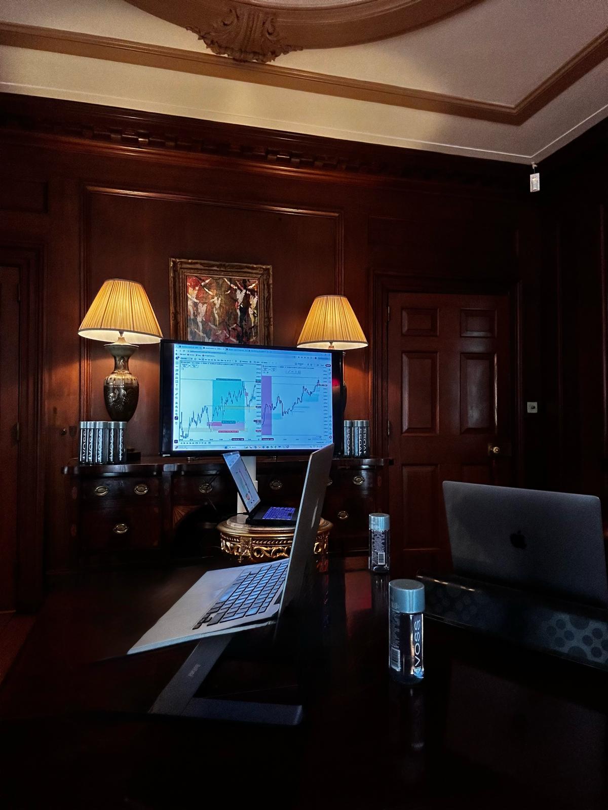 MNRCH boardroom trading setup